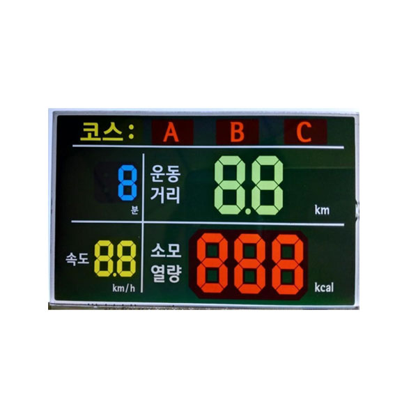 TN半透+绿色背光